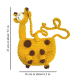 CROCHET GIRAFFE TOTE BAG