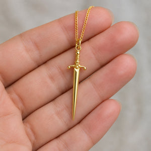 SWORD CHARM NECKLACE (ADJUSTABLE)