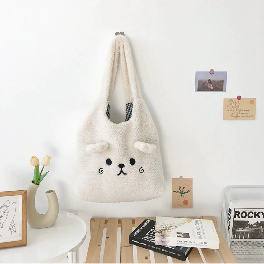 FLUFFY PUP TOTE