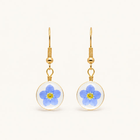FORGET-ME-NOT EARRINGS (PAIR)