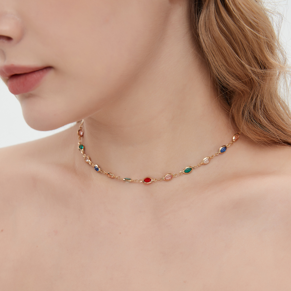 COLORFUL VINTAGE NECKLACE – Ashlen