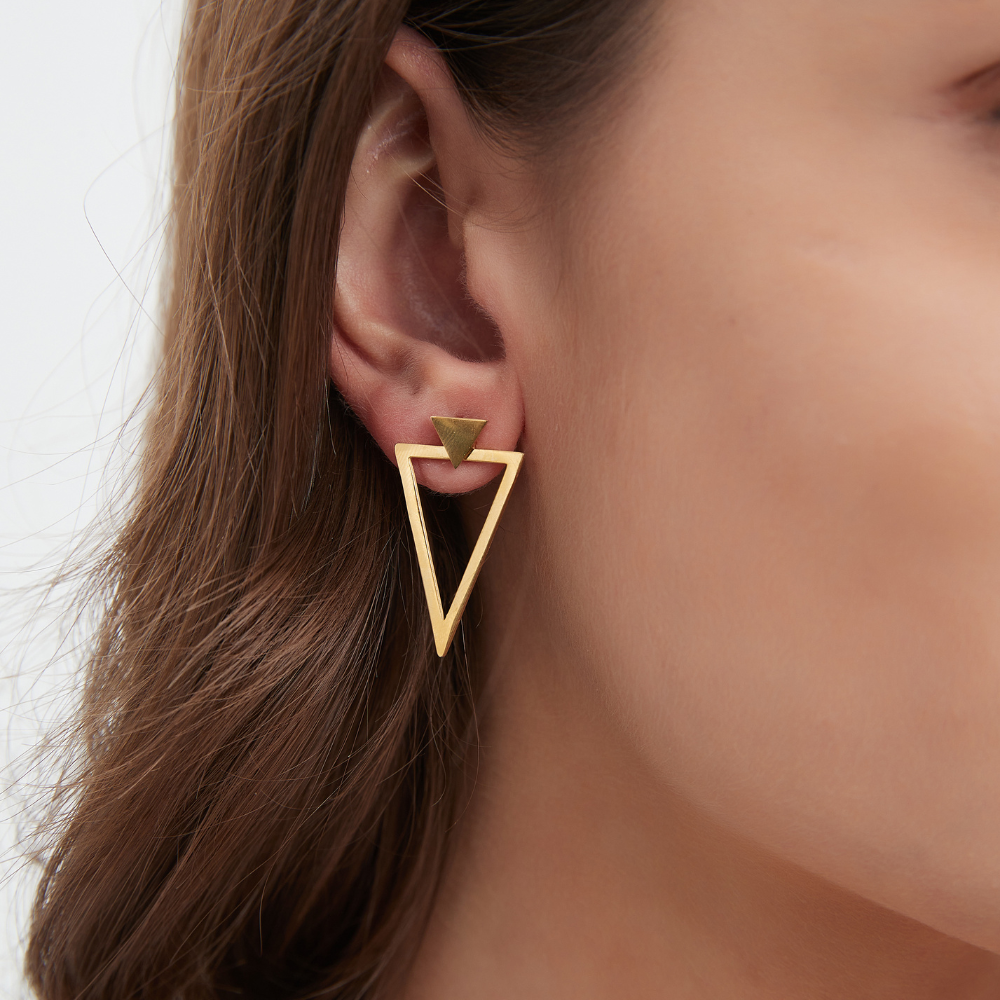 MYSTIC TRIAD EARRINGS (PAIR)