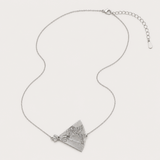 CHINESE FAN NECKLACE (ADJUSTABLE)