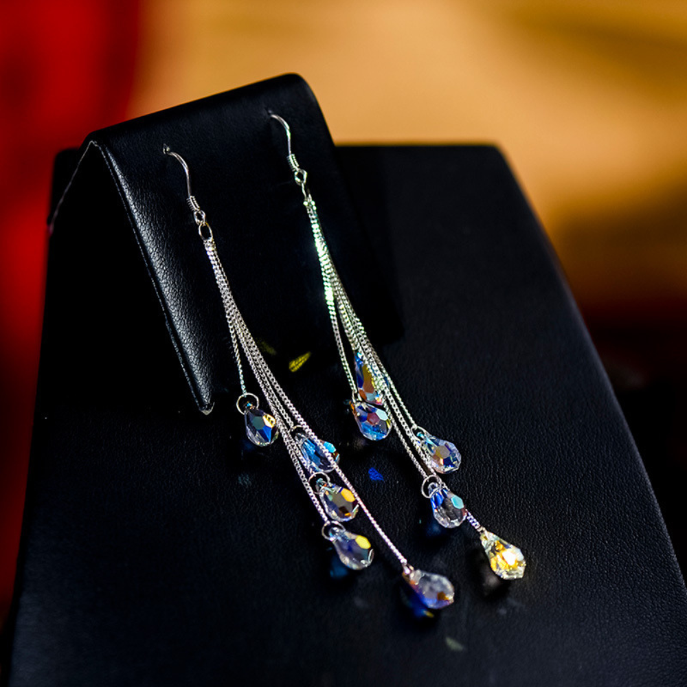 VALENTINE TEARDROP EARRINGS (PAIR)