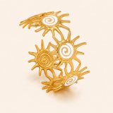 SUNBURST SPIRAL CUFF