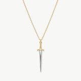 SWORD CHARM NECKLACE (ADJUSTABLE)