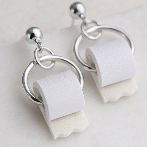 TISSUE PAPER EARRINGS (PAIR)