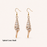 SEASHELL EARRINGS (PAIR)