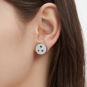 LITERARY STAR EARRINGS (PAIR)