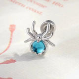 MULTICOLOR SPIDER EARRINGS (PAIR)