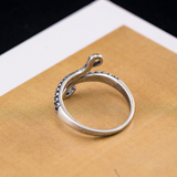 SILVER OCTOPUS RING (ADJUSTABLE)
