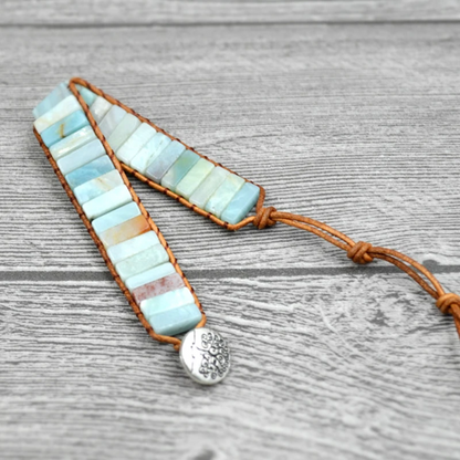 AMAZONITE BRACELET (ADJUSTABLE)