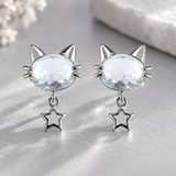 STAR CAT EARRINGS (PAIR)