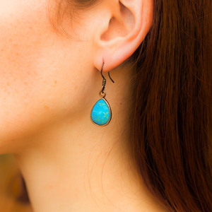 OYSTER BOHO EARRINGS (PAIR)