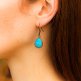 OYSTER BOHO EARRINGS (PAIR)