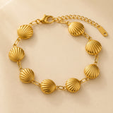 SEASHELL BRACELET (ADJUSTABLE)