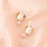 KING RABBIT EARRINGS (PAIR)