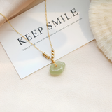 JADE GOLD NECKLACE