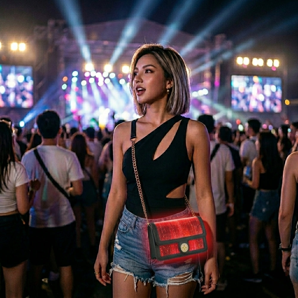 GlowChic™ | LED Light Shoulder Bag