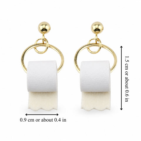 TISSUE PAPER EARRINGS (PAIR)