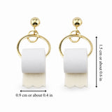 TISSUE PAPER EARRINGS (PAIR)