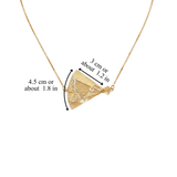 CHINESE FAN NECKLACE (ADJUSTABLE)