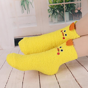 FLUFFY CARTOON SOCKS