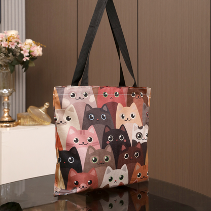 CUTE CAT TOTE BAGS