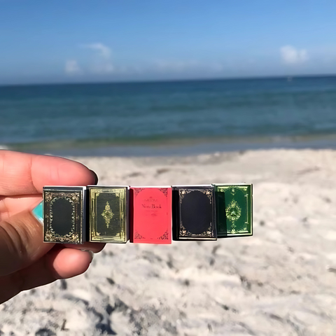 MINIATURE BOOK HAIR CLIP