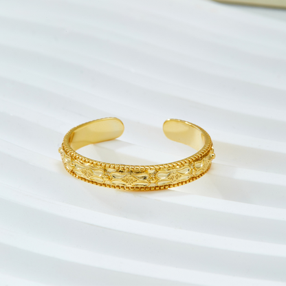 ELEGANT VERMEIL RING (ADJUSTABLE)