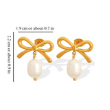 GRACE PEARL EARRINGS (PAIR)