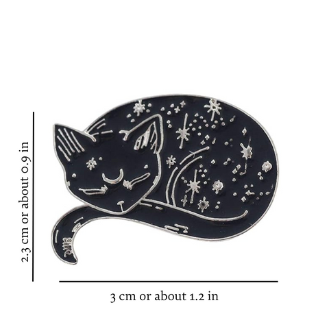 MYSTICAL CAT ENAMEL PIN