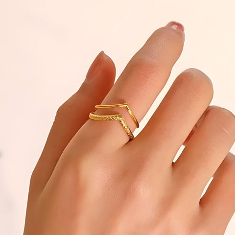 DOUBLE V RING (ADJUSTABLE)