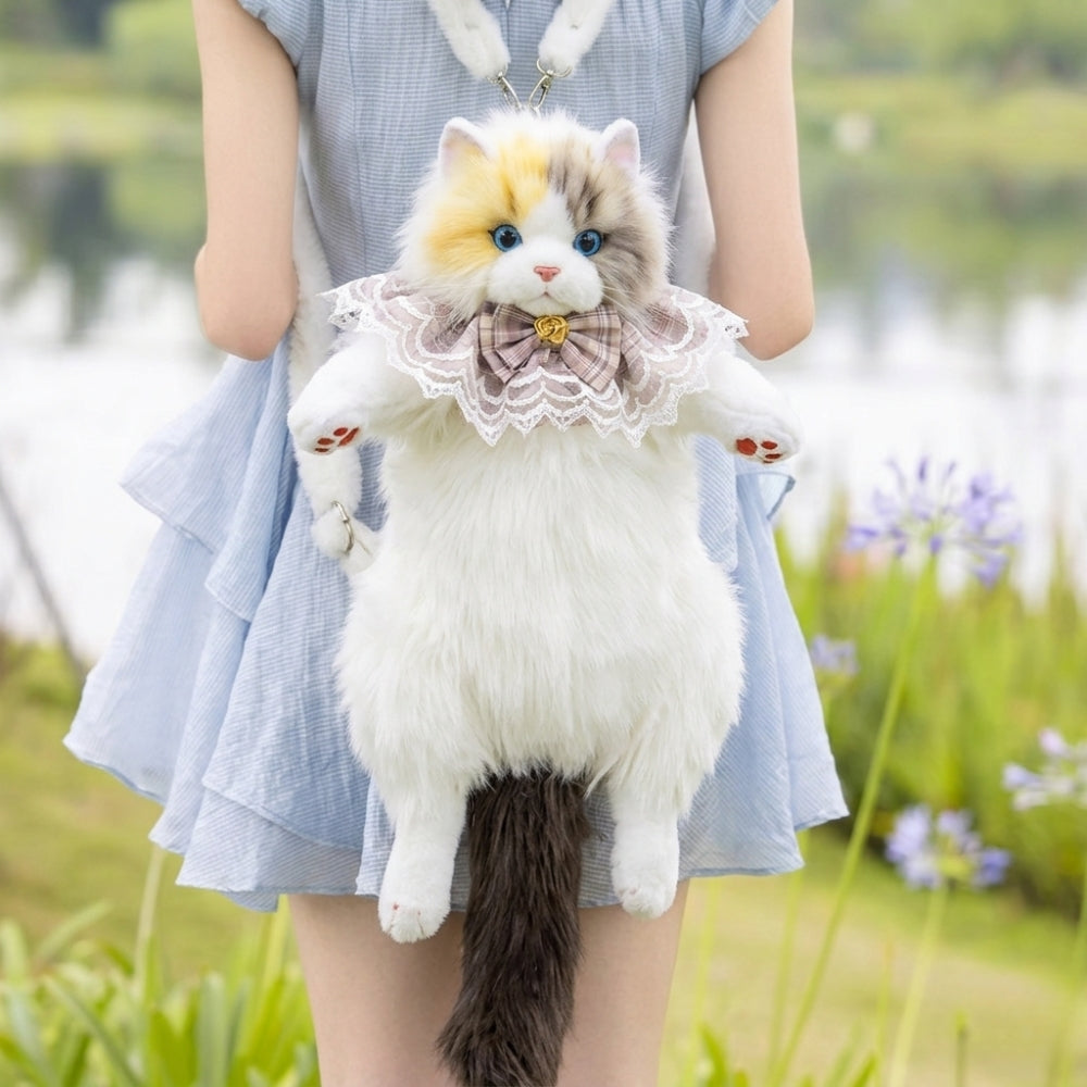 Purrsy™ | Stuffed Cat Bag