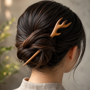 DEER ANTLER HAIRPINS (2 PCS)