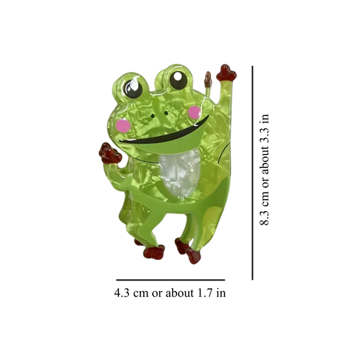 FROG HAIR CLAW CLIP