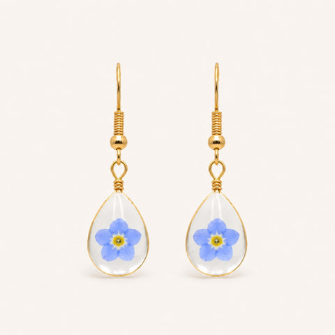 FORGET-ME-NOT EARRINGS (PAIR)
