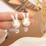 KING RABBIT EARRINGS (PAIR)