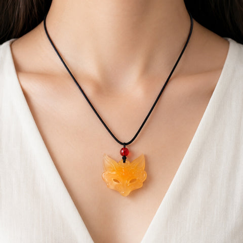 OPAL FOX NECKLACE