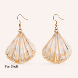 SEASHELL EARRINGS (PAIR)