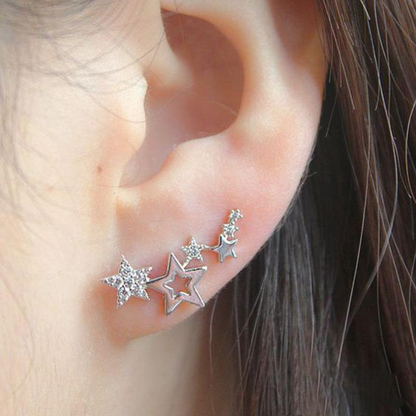 TWINKLING STAR STUDS (PAIR)