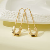 SAFETY PIN EARRINGS (PAIR)