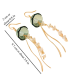 JELLYFISH DANGLE EARRINGS (PAIR)