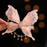 IRIDESCENT BUTTERFLY HAIR CLIP