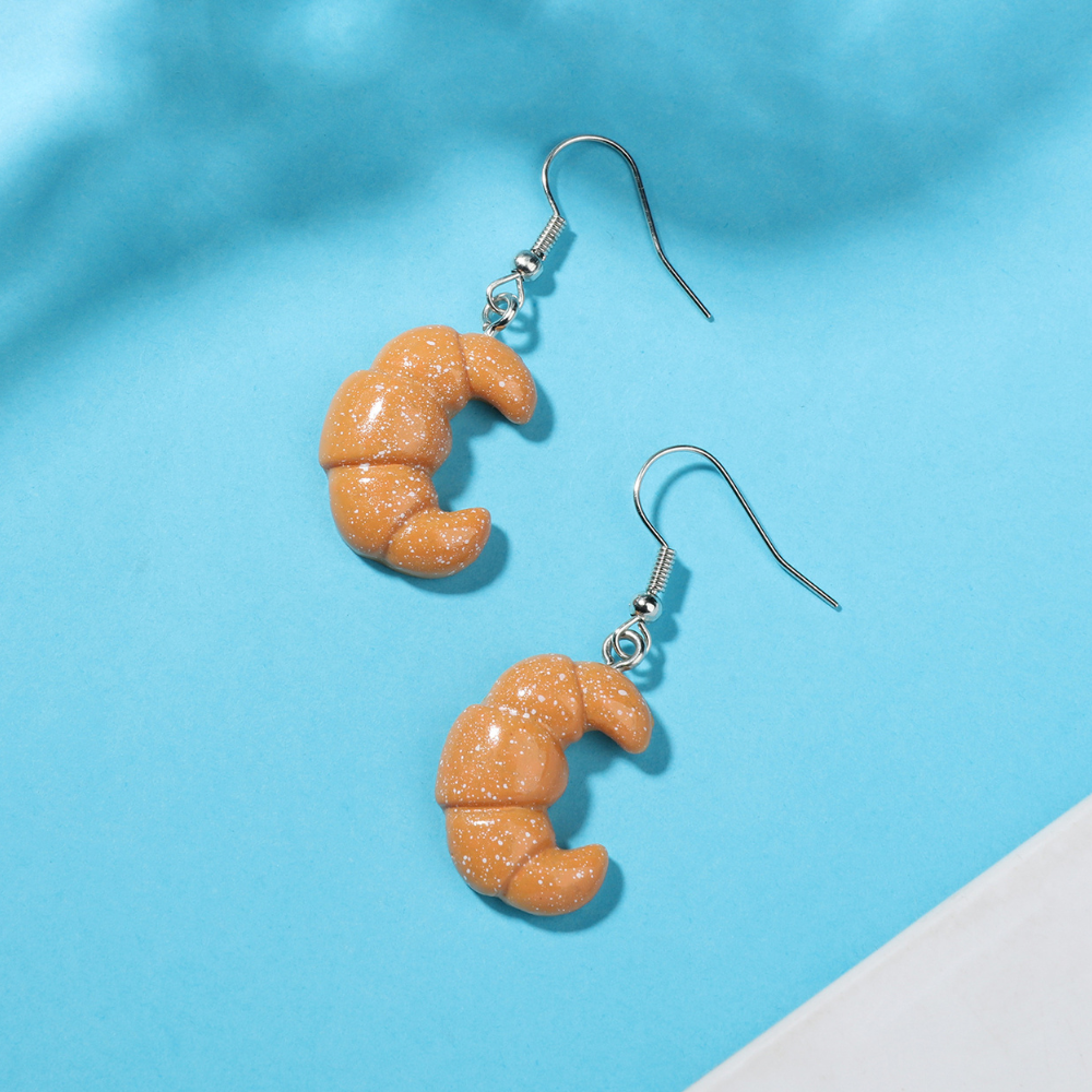 BREAKFAST DANGLE EARRINGS (PAIR)