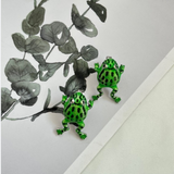 TINY FROG STUDS (PAIR)