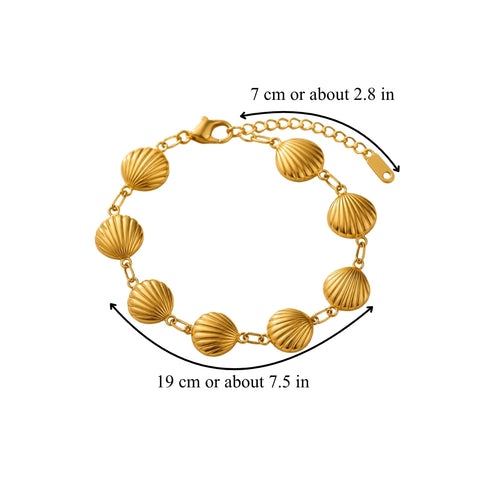 SEASHELL BRACELET (ADJUSTABLE)