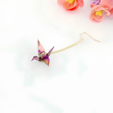 ORIGAMI DRAGON EARRINGS (PAIR)