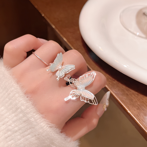 PASTEL BUTTERFLY RING (ADJUSTABLE)