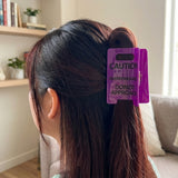 CAUTION CLAW CLIP